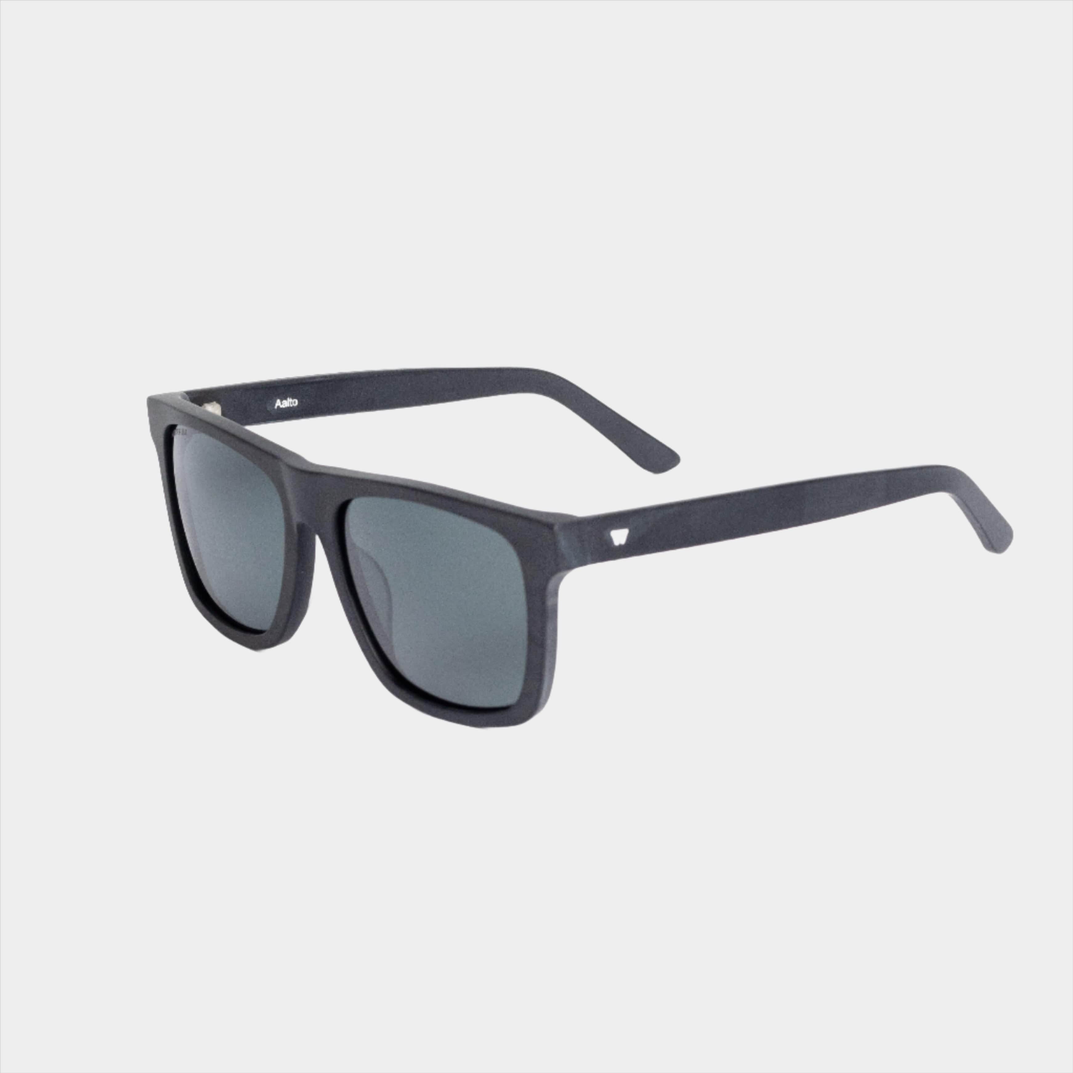 Walter Hill Sunglasses Oversized AALTO - Matte Black