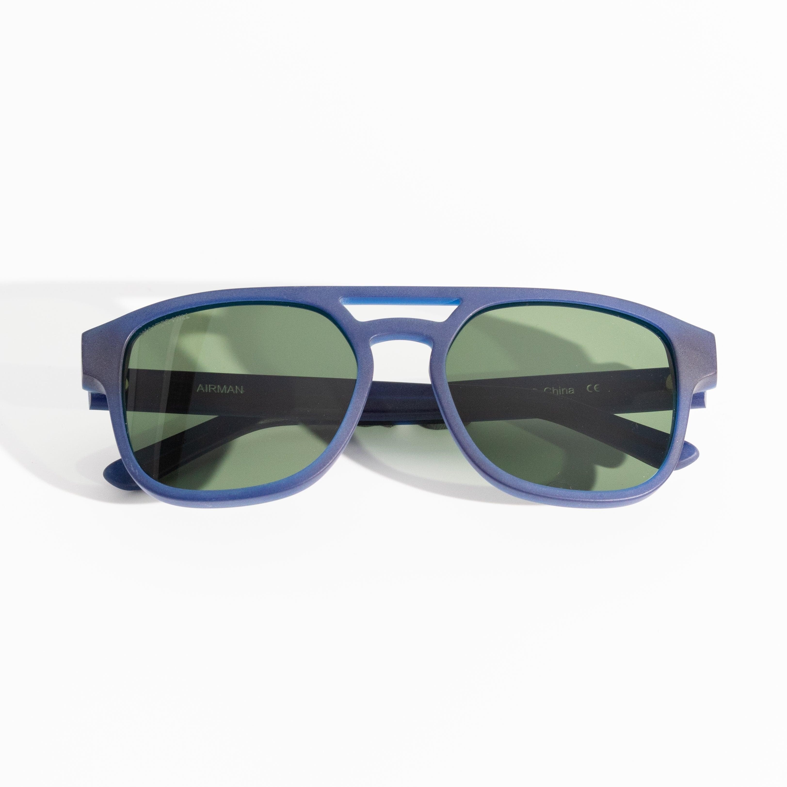 Walter Hill Sunglasses Matte Blue / Standard / Polarized Cat.3 AIRMAN - Matte Blue