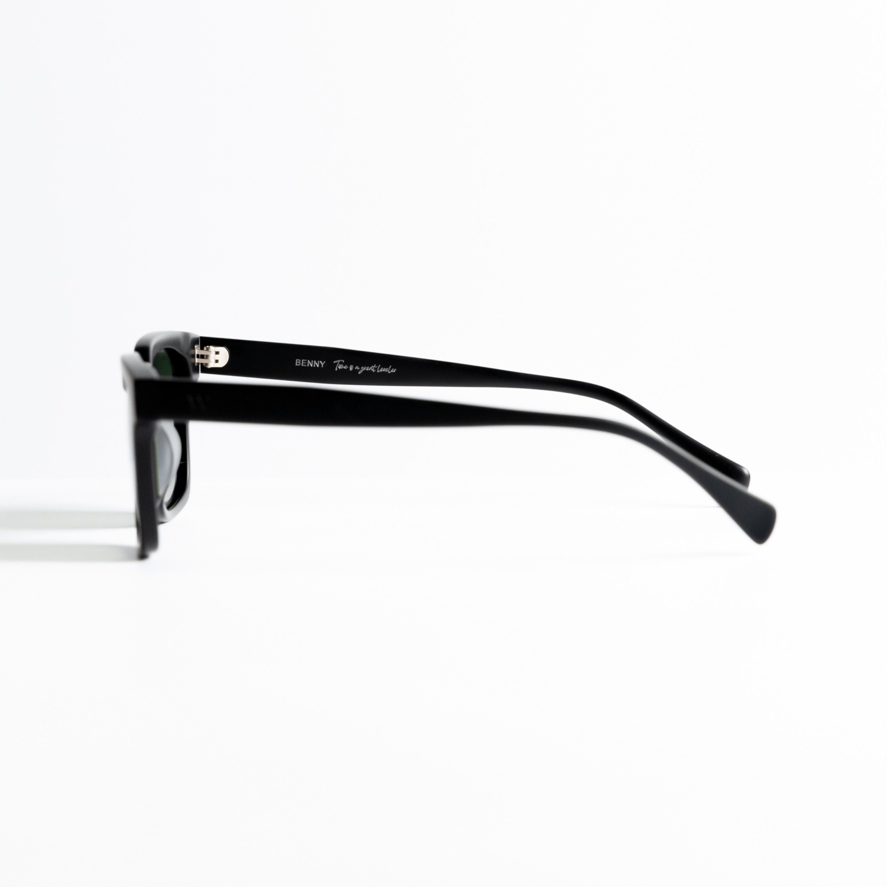 Walter Hill Sunglasses Standard / Polarized Cat.3 / Mazzucchelli Acetate BENNY - Matte Black