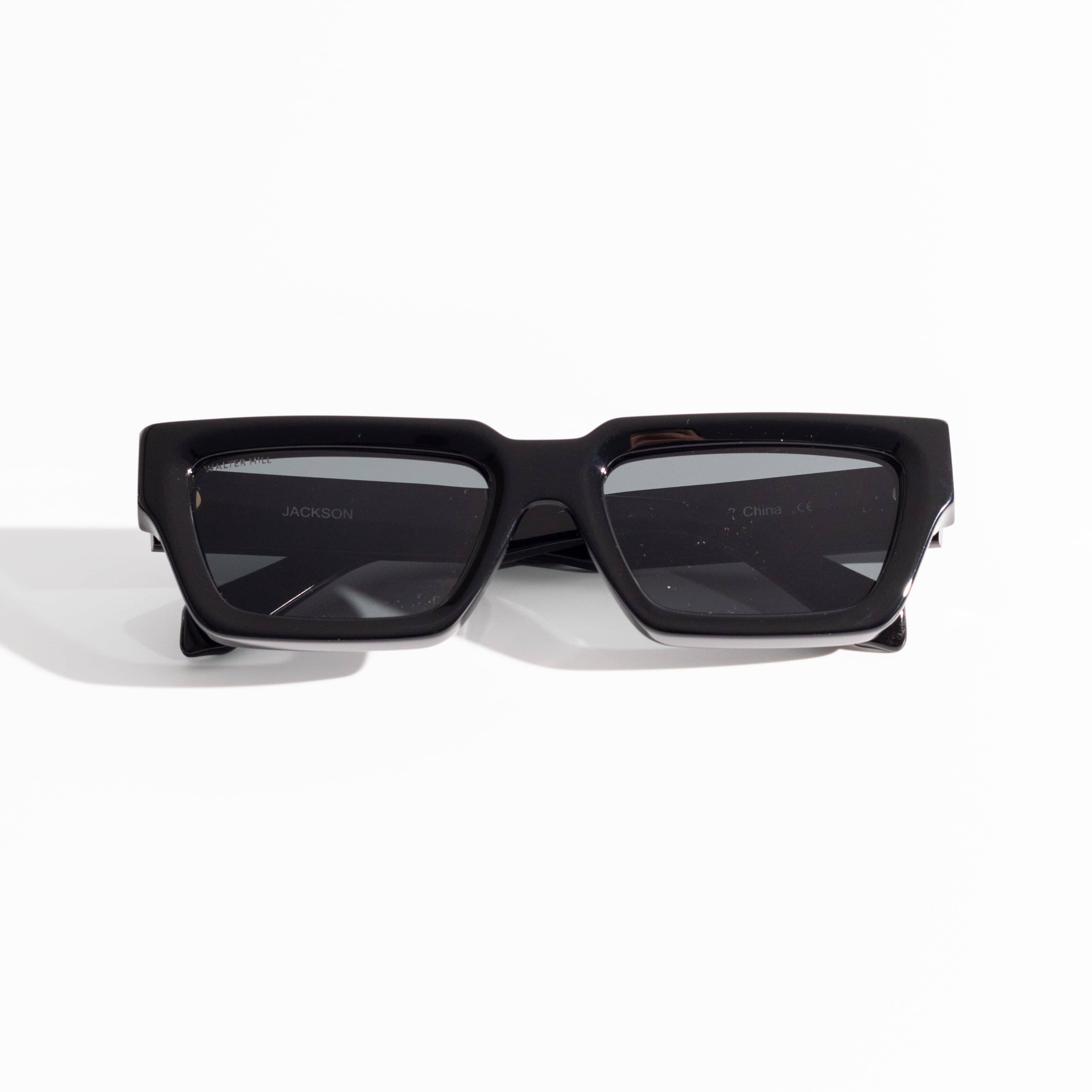 Walter Hill Sunglasses Oversized / Black / Polarized Cat.3 JACKSON - Black