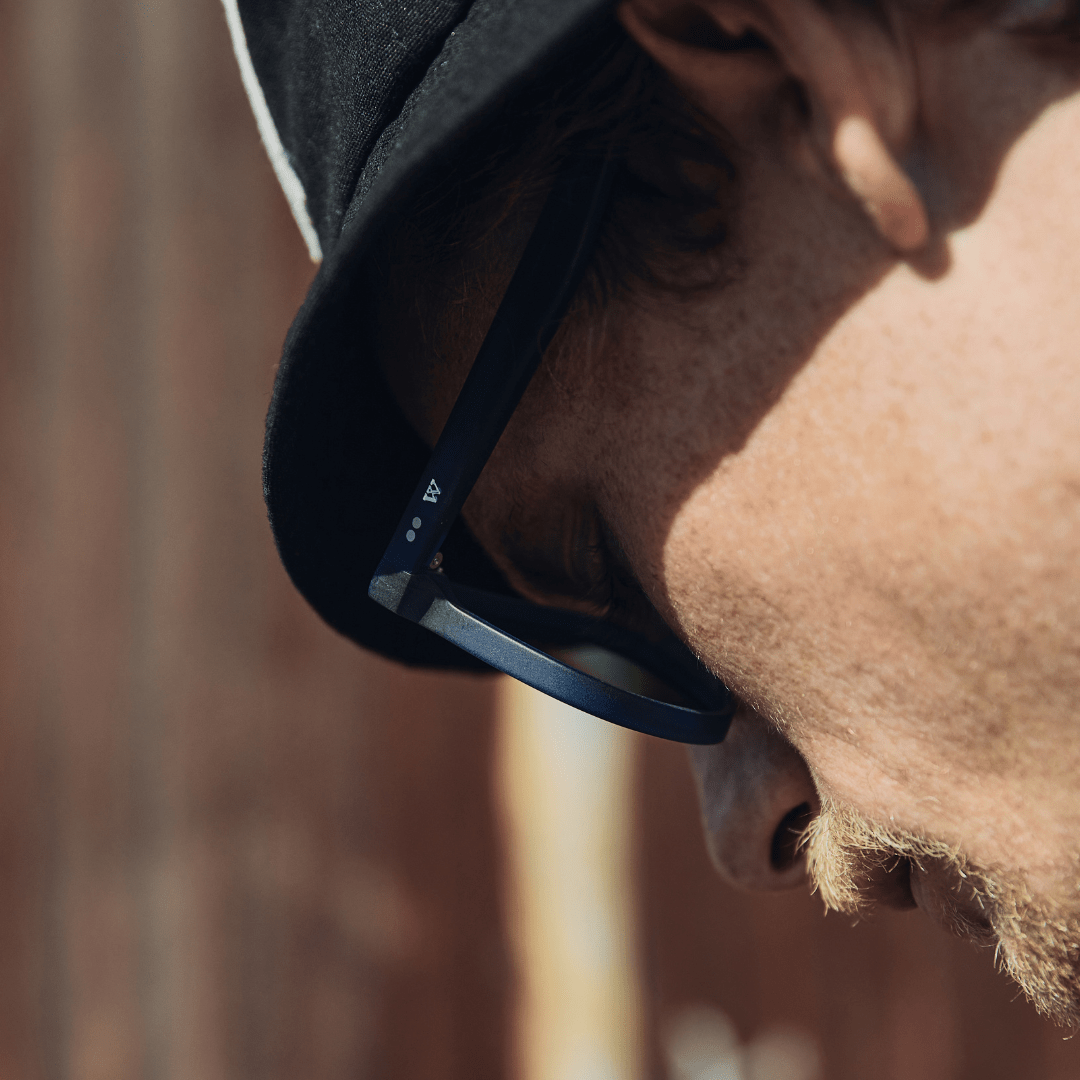 Walter Hill Sunglasses Matte Black / Standard / Polarized Cat.3 KINGSTON - Matte Black