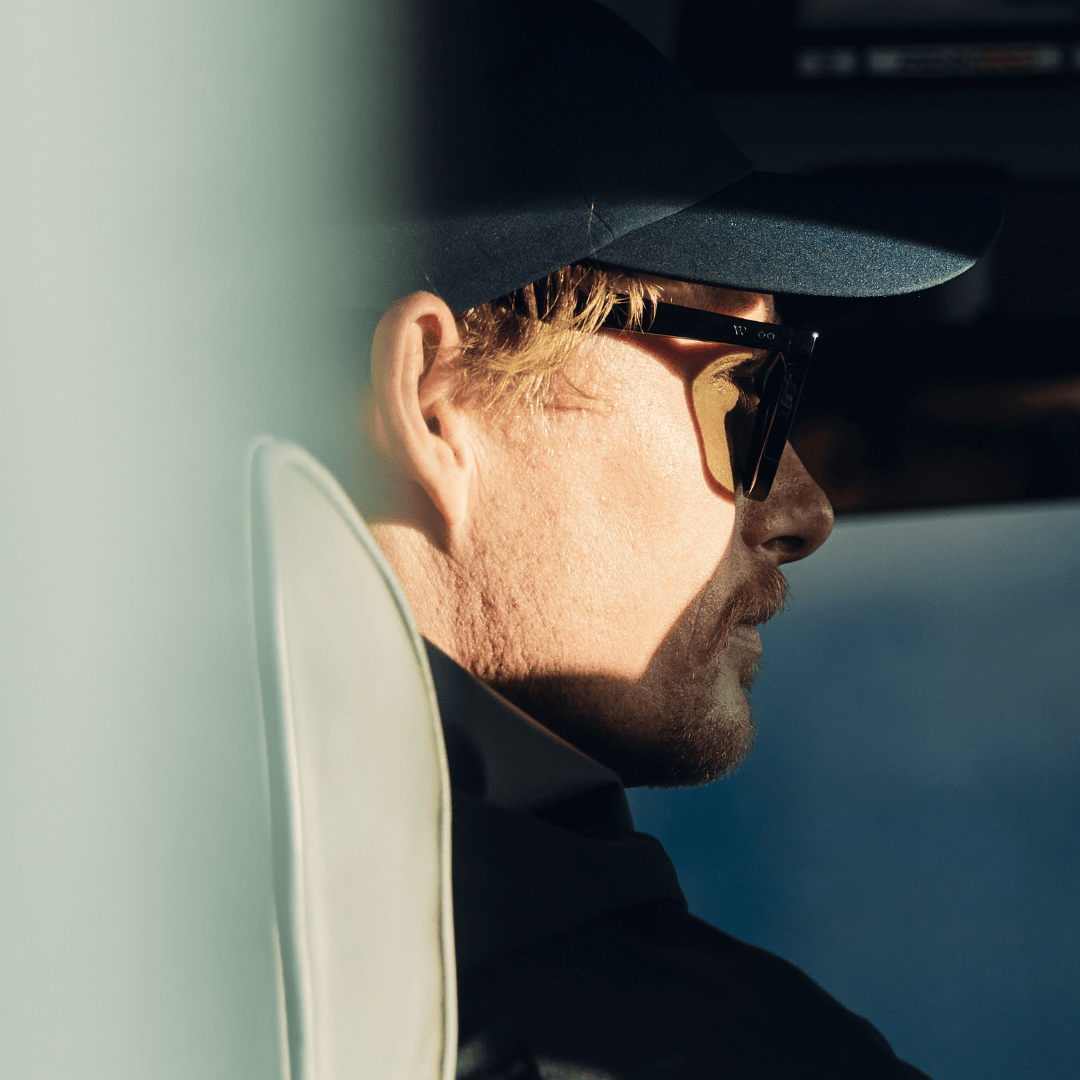 Walter Hill Sunglasses Matte Brown / Standard / Polarized Cat.3 KINGSTON - Matte Brown