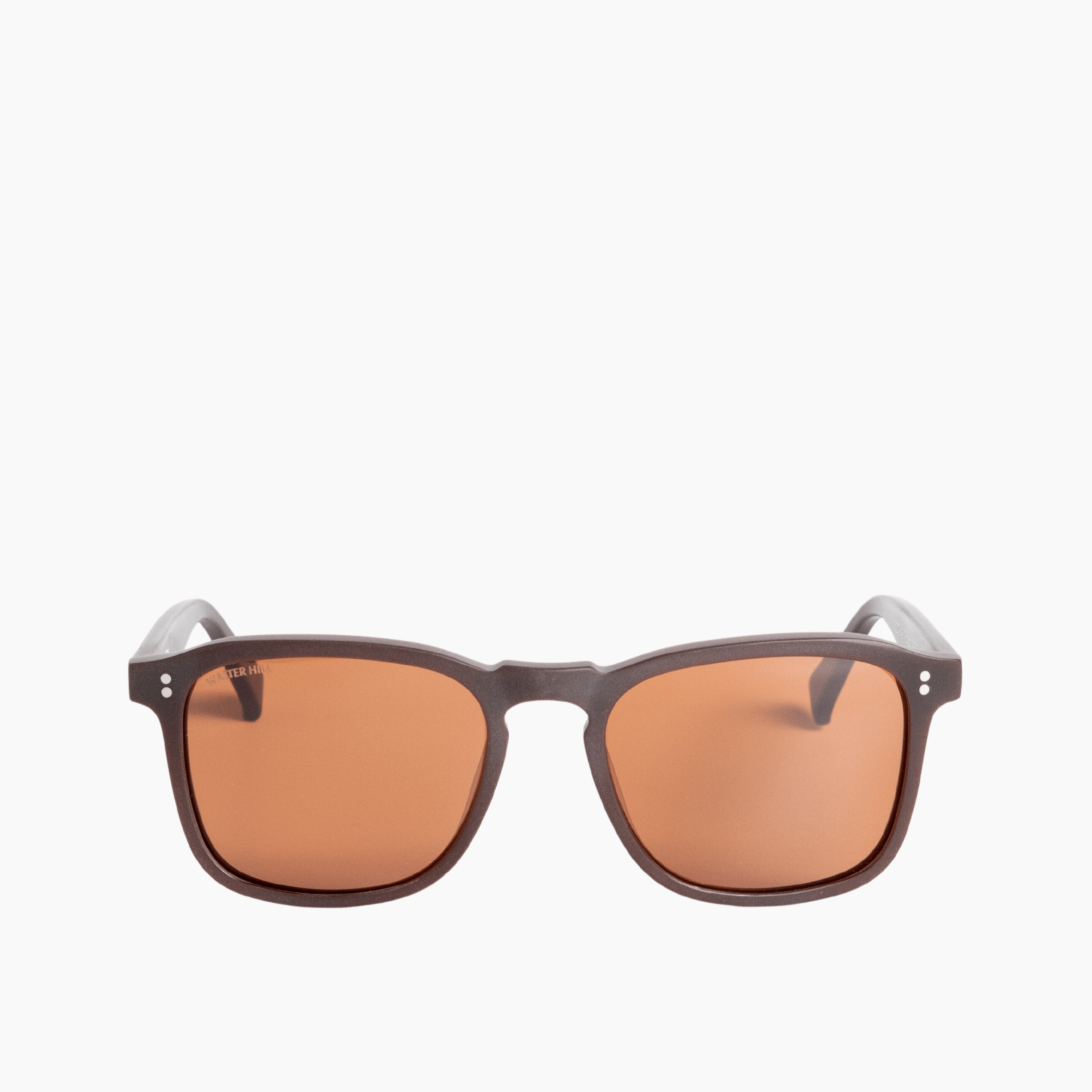 Walter Hill Sunglasses Matte Brown / Standard / Polarized Cat.3 KINGSTON - Matte Brown