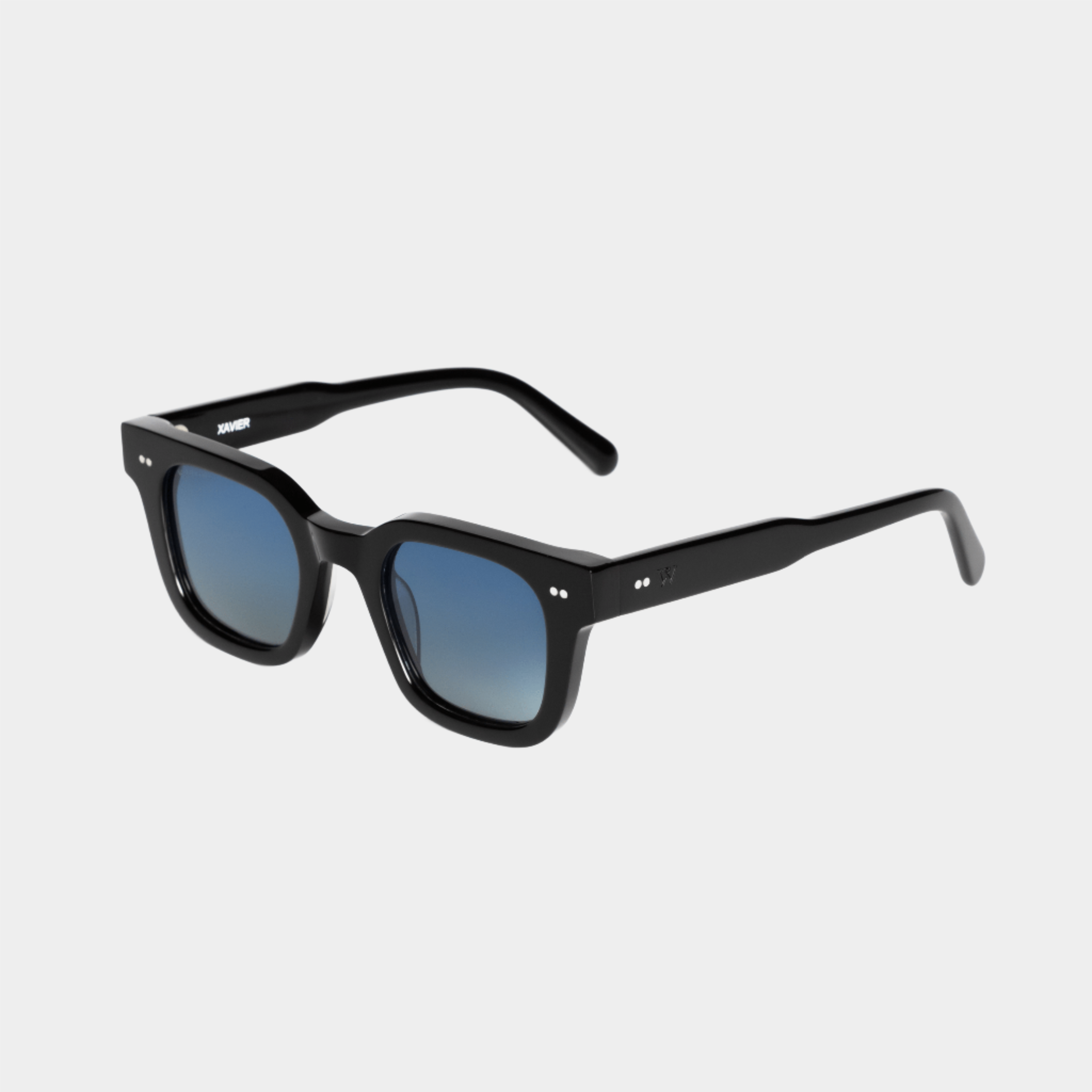 Walter Hill Sunglasses Black / Standard / Polarized Cat.3 XAVIER - Black - Sapphire