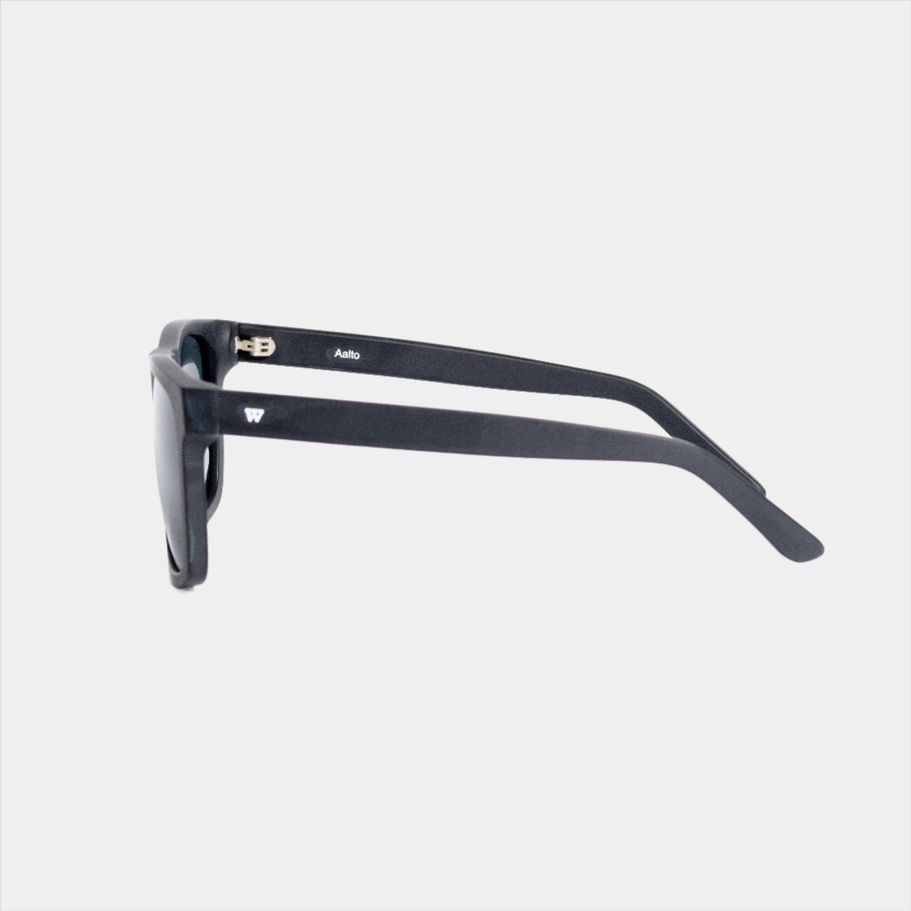 Walter Hill Sunglasses Oversized AALTO - Matte Black