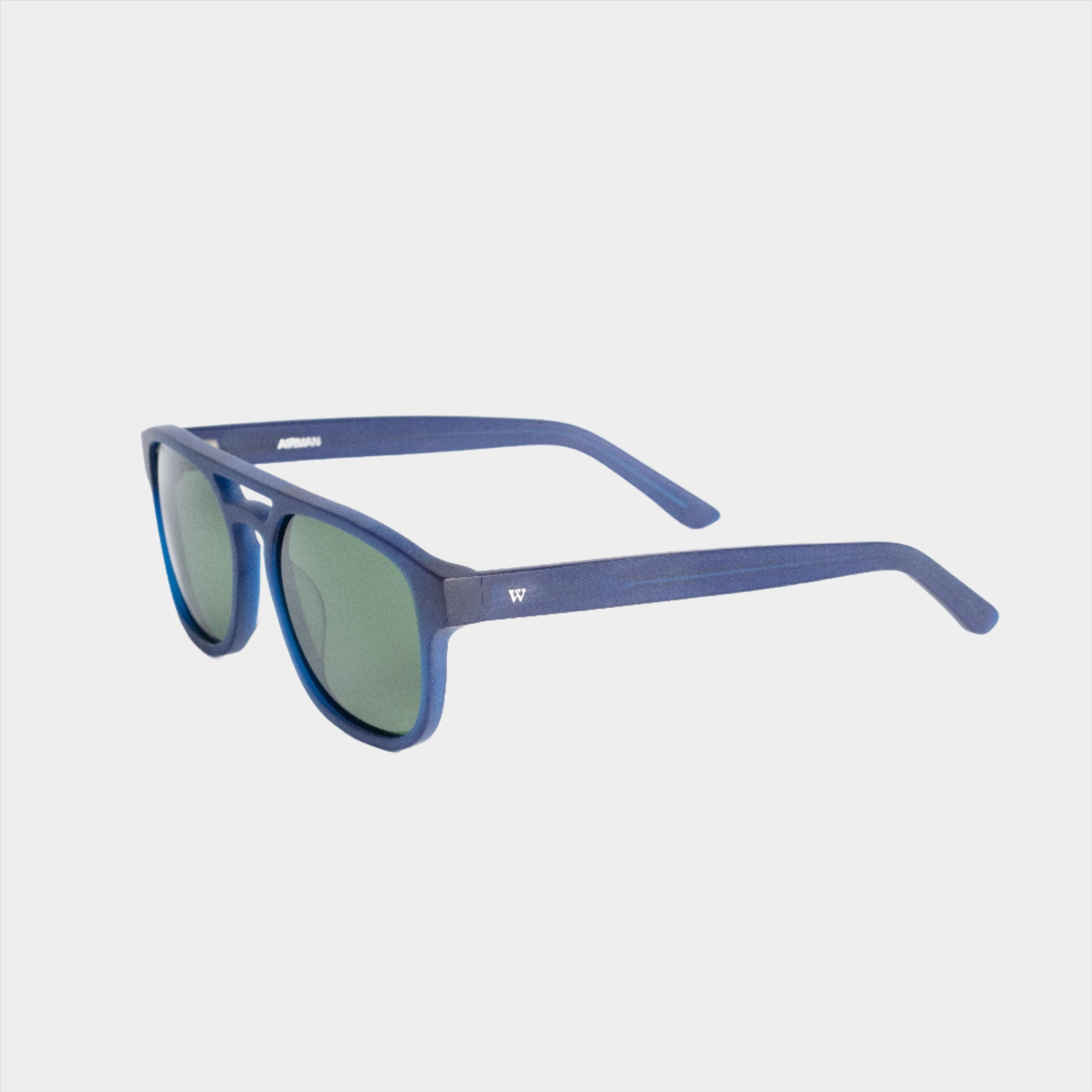 Walter Hill Sunglasses Matte Blue / Standard / Polarized Cat.3 AIRMAN - Matte Blue