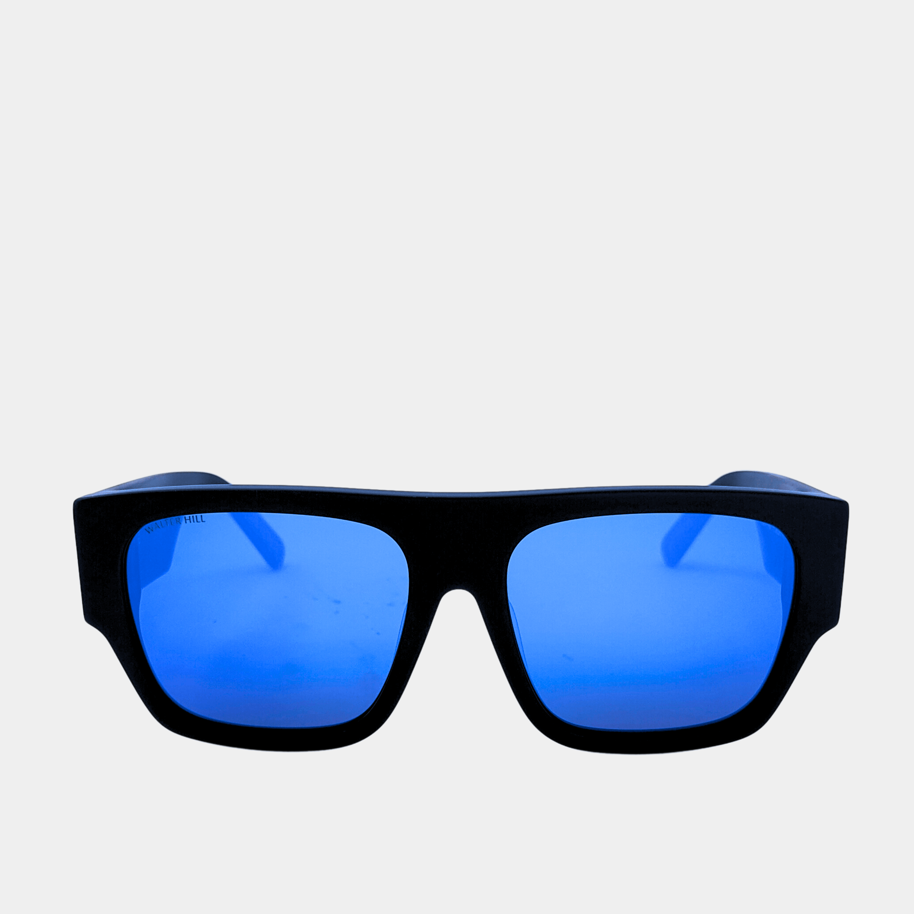 Walter Hill Sunglasses AZURE - Matte Black - Blue