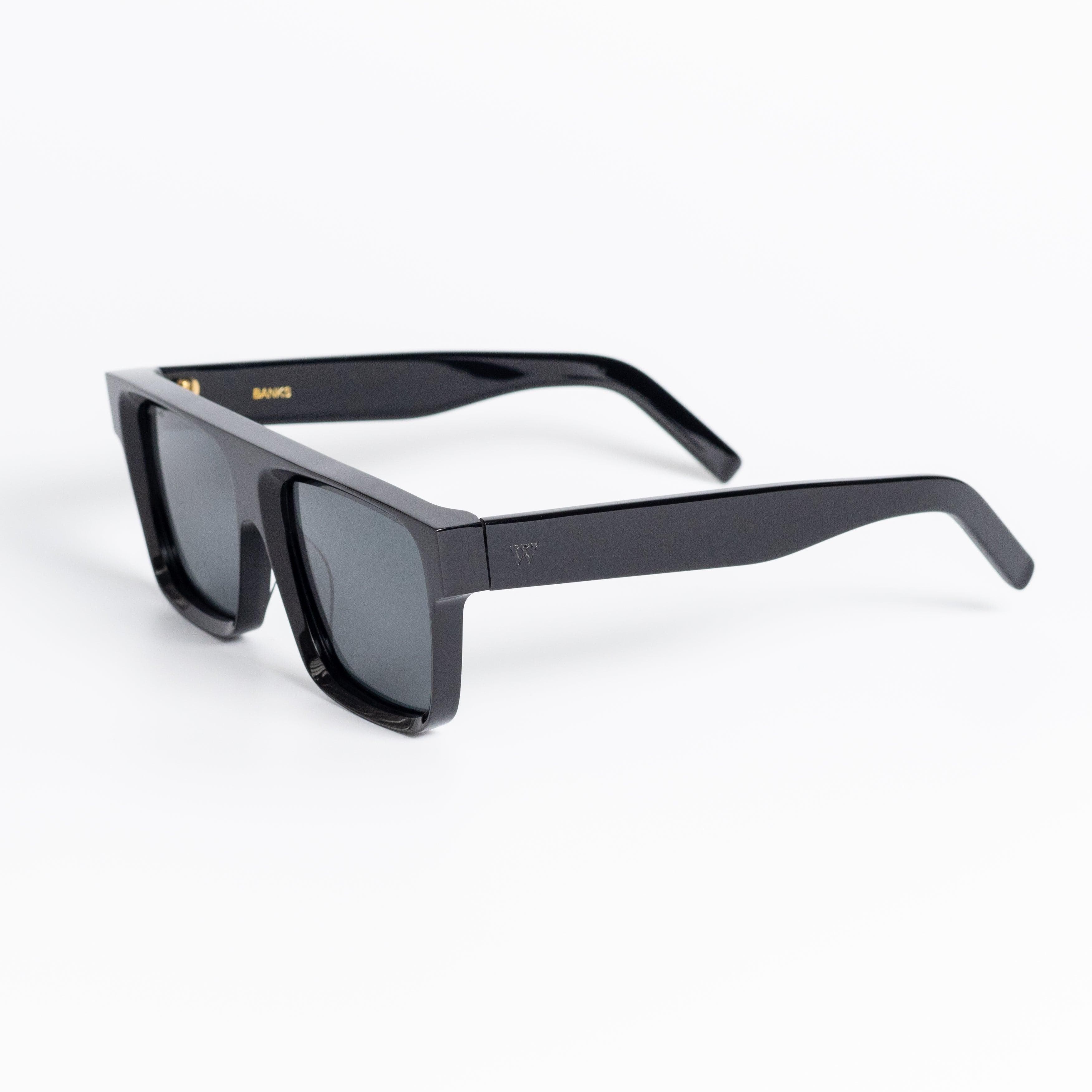 Walter Hill Sunglasses Oversized / Black / Polarized Cat.3 BANKS - Black