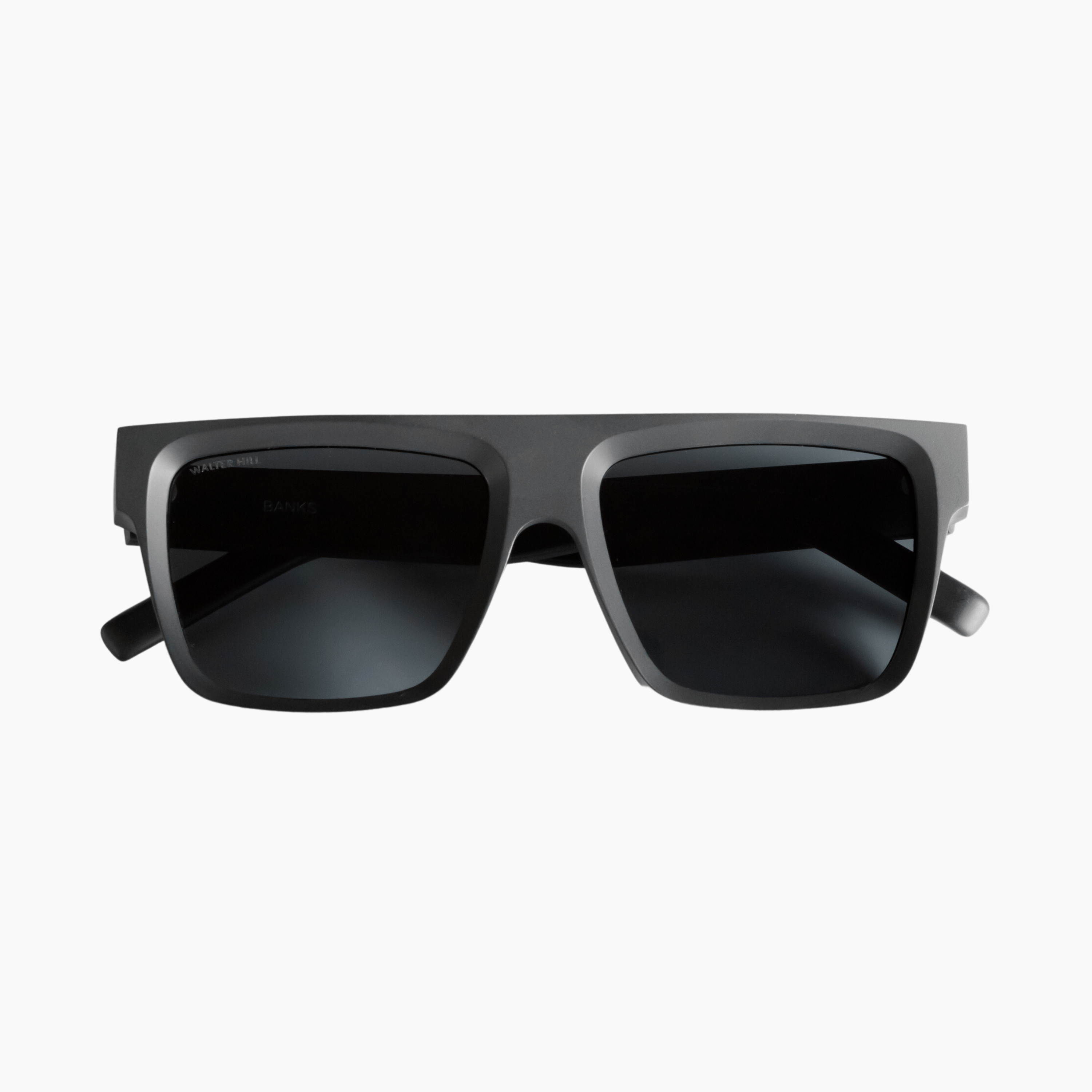 Walter Hill Sunglasses Oversized BANKS - Matte Black