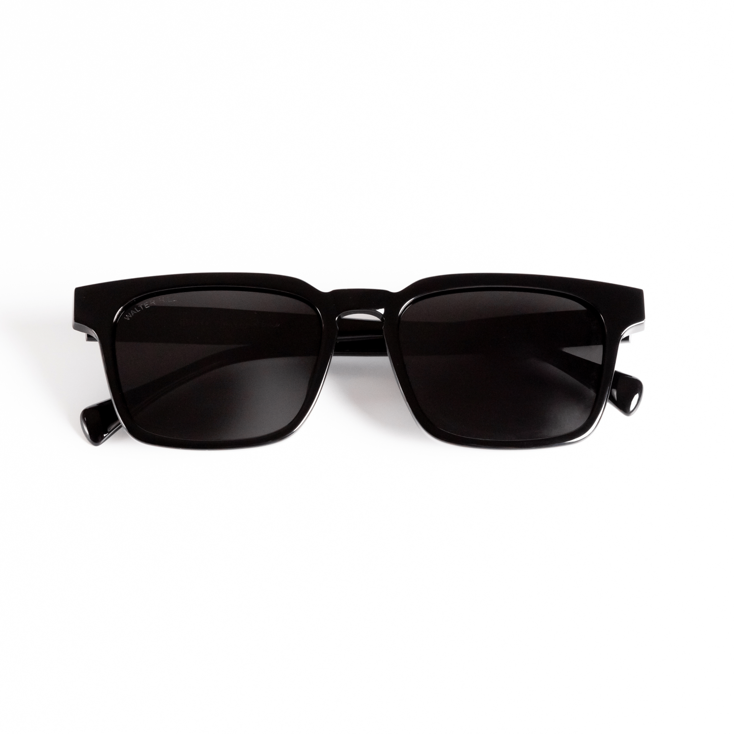 Walter Hill Sunglasses Standard / Polarized Cat.3 / Mazzucchelli Acetate BENNY - Black