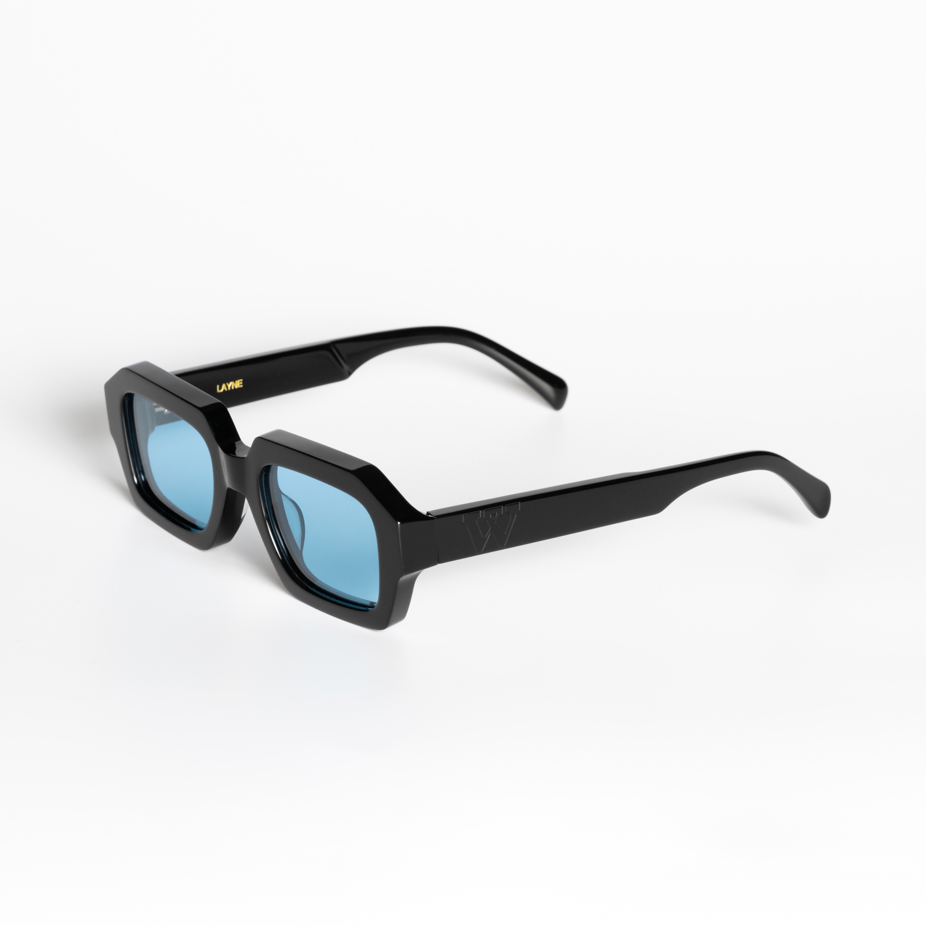 Walter Hill Sunglasses Black / Standard / Polarized Cat.3 LAYNE - Black - Blue