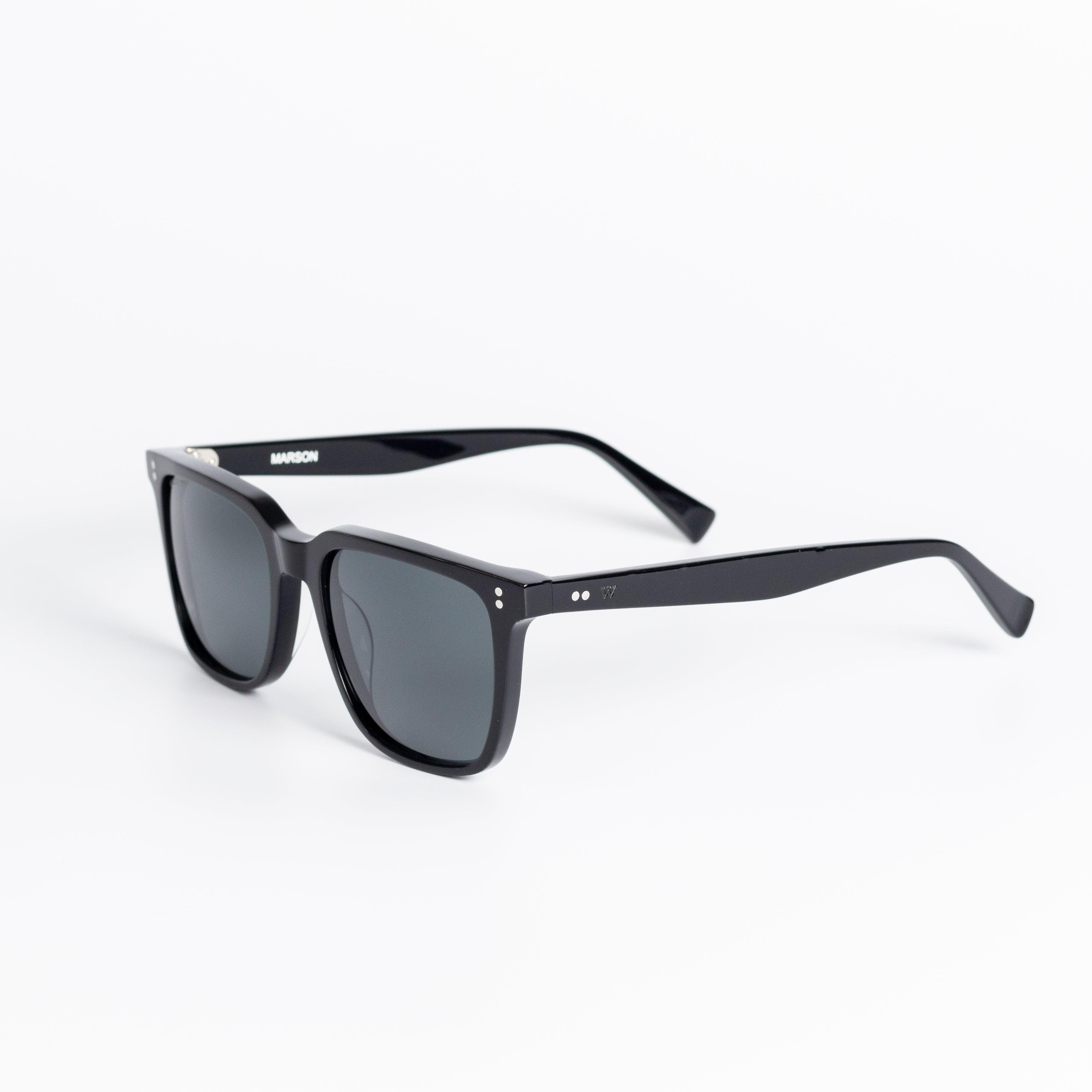 Walter Hill Sunglasses Black / Standard / Polarized Cat.3 MARSON - Black