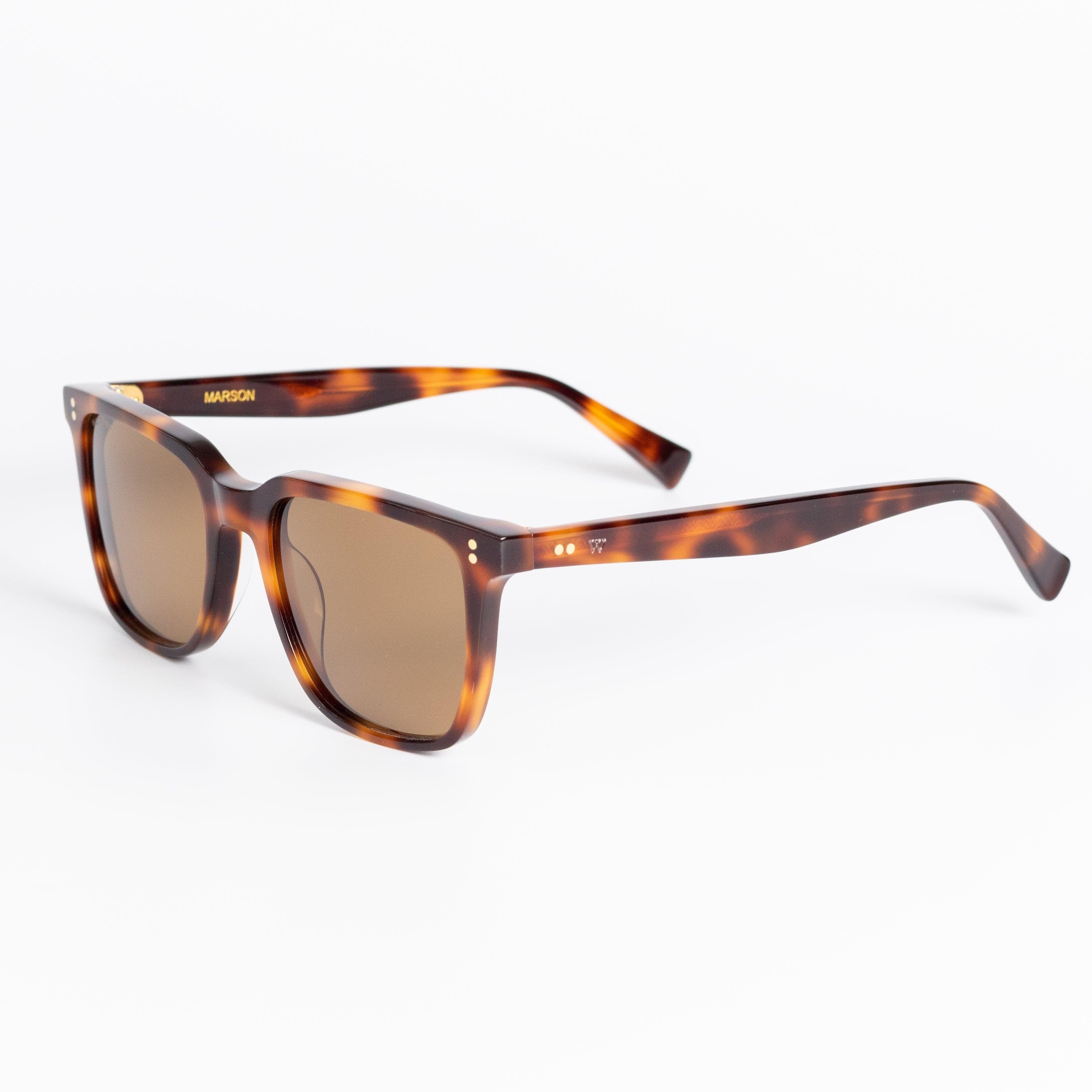 Walter Hill Sunglasses Tortoise / Standard / Polarized Cat.3 MARSON - Tortoise