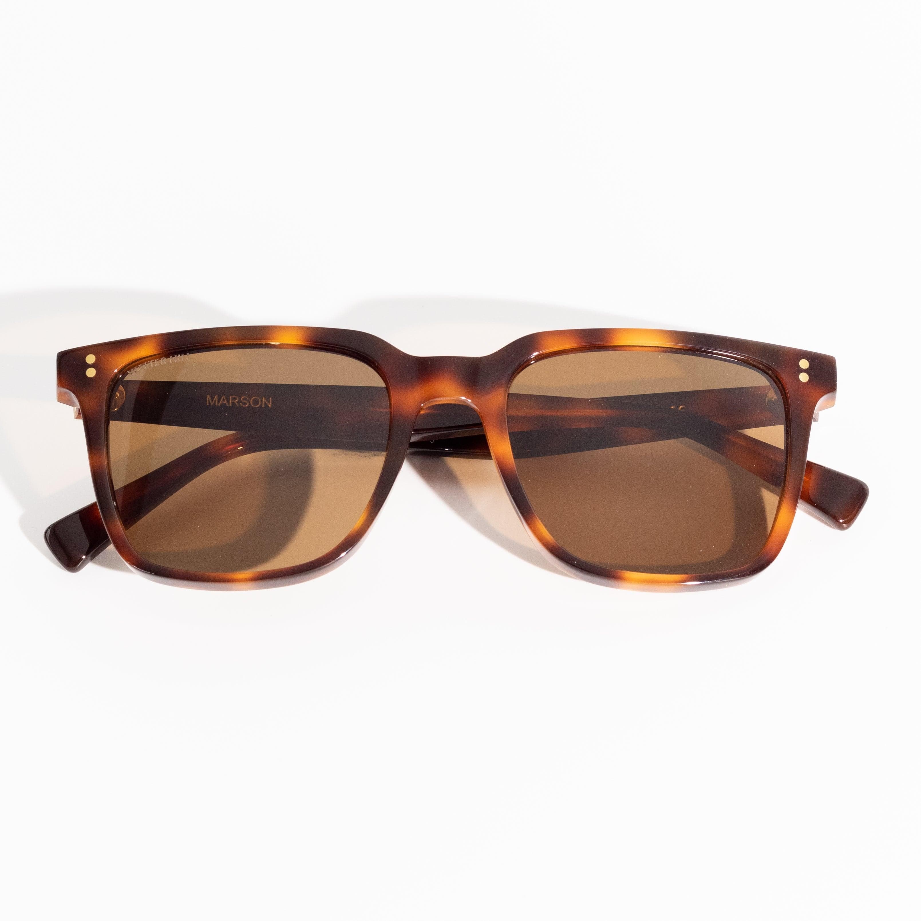 Walter Hill Sunglasses Tortoise / Standard / Polarized Cat.3 MARSON - Tortoise