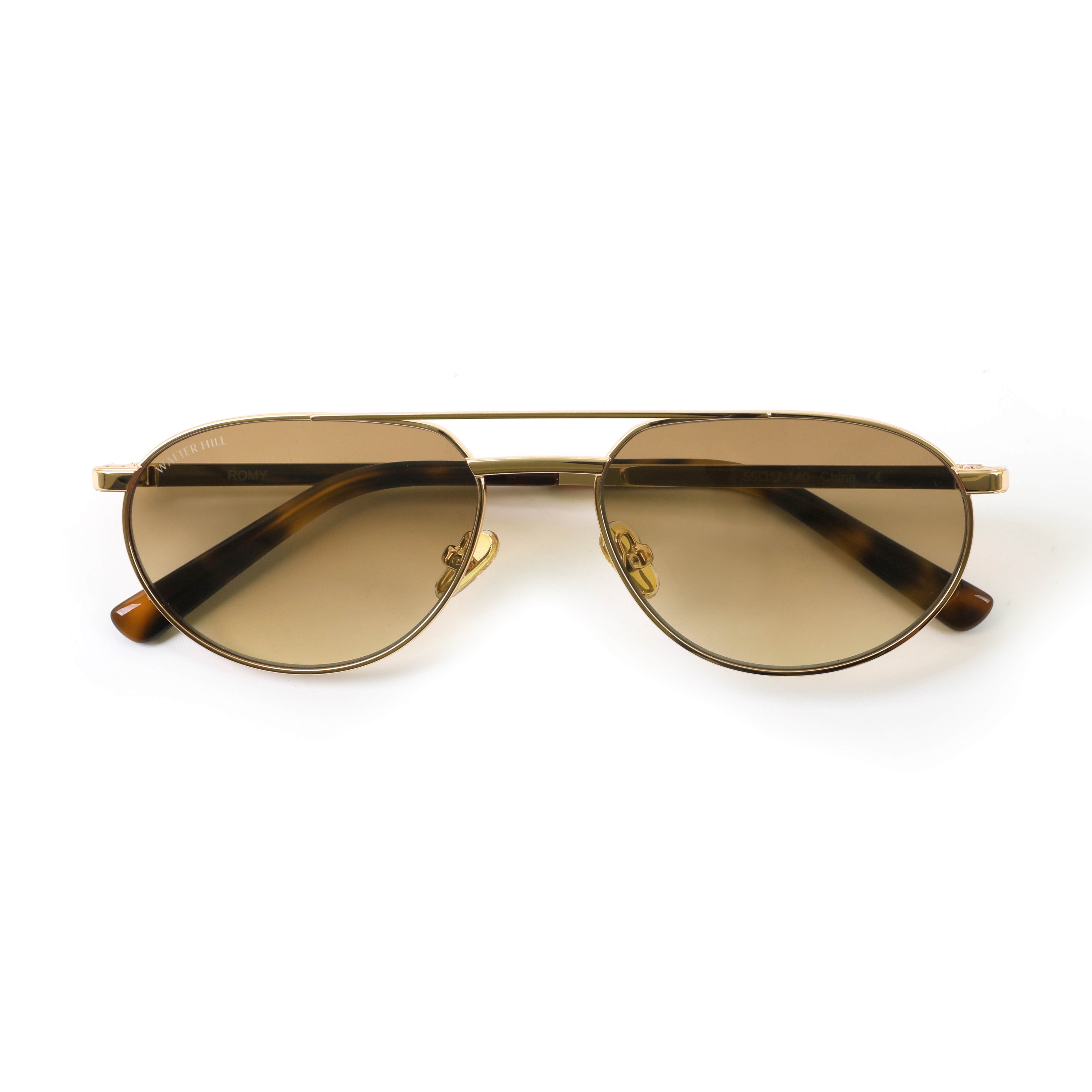 WALTER HILL Sunglasses ROMY - Gold / Light Brown