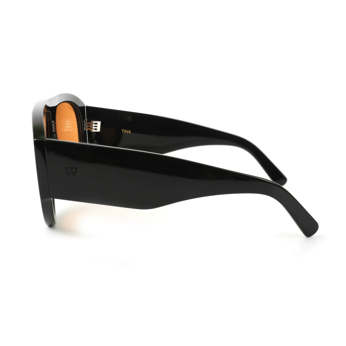WALTER HILL Sunglasses TINA - Black / Sunset Orange