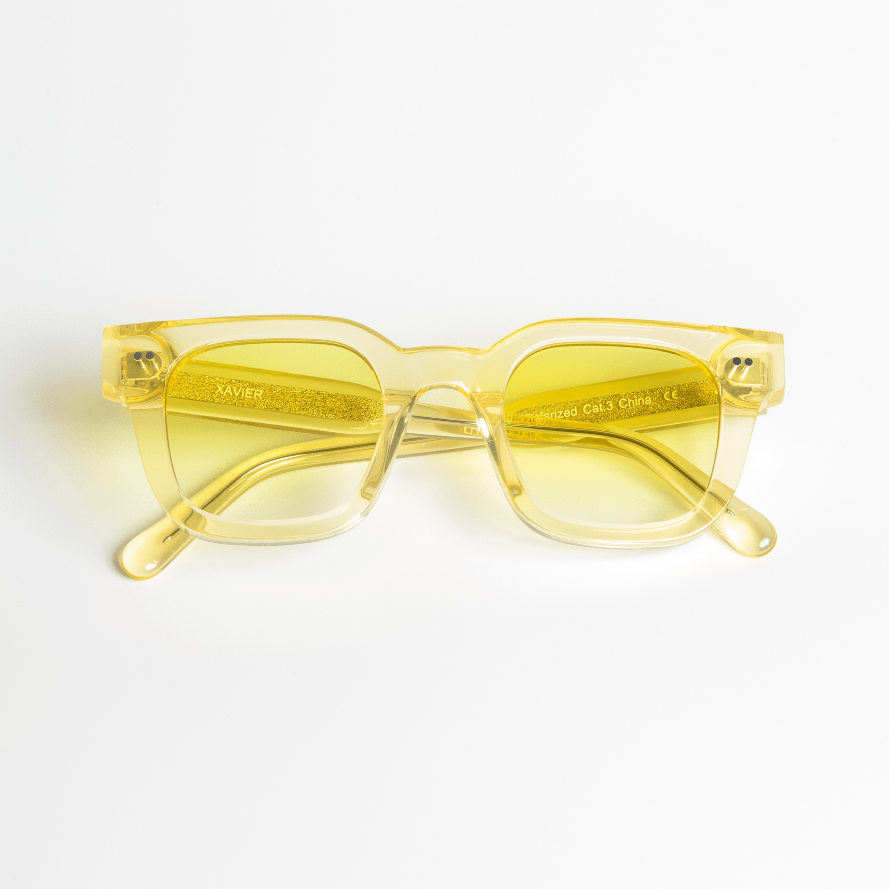Walter Hill Sunglasses Yellow / Standard / Polarized Cat.3 XAVIER - Yellow
