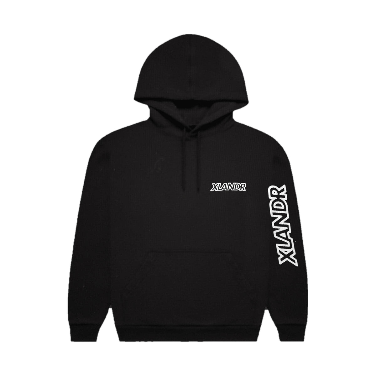 XLANDR Sweatshirt S XLANDR | Multi-Logo Black Hoodie
