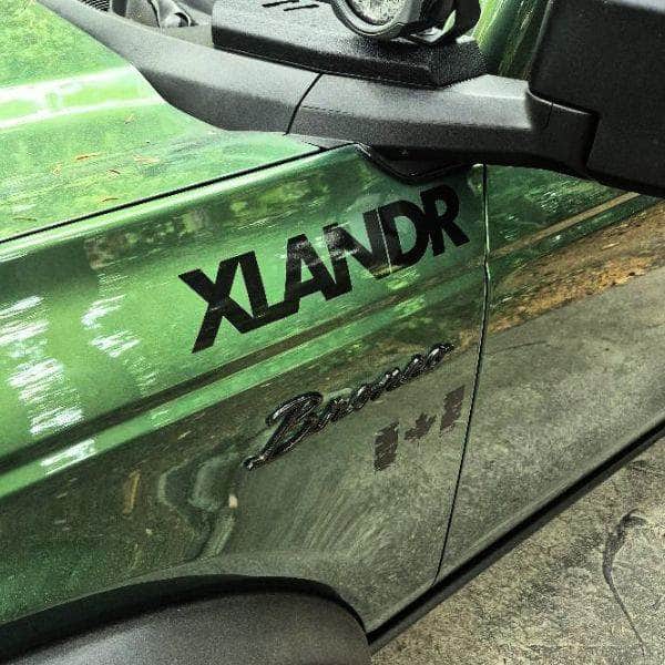 XLANDR XLANDR - Off-road Hood Decal