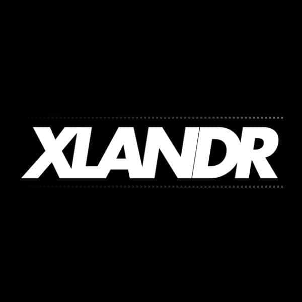 XLANDR White / Standard 12" XLANDR - Off-road Hood Decal